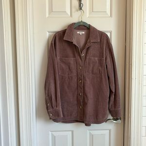 Madewell corduroy Shacket